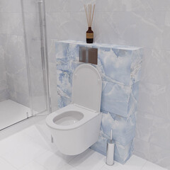 Унитаз подвесной Corsa Deco NX Tornado безободковый с сиденьем дюропласт микролифт смыв торнадо (WHNX520ST) - фото 9