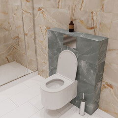 Унитаз подвесной Corsa Deco LXV Tornado безободковый с сиденьем дюропласт микролифт смыв торнадо (WHLXV500ST) - фото 9