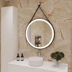 Плитка облицовочная Lavelly Oniks бежевая акцент 600x300x9 мм (10 шт.=1,8 кв.м) - фото 4