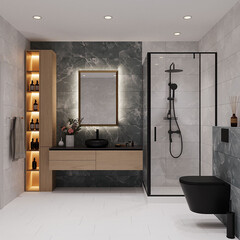 Плитка облицовочная Lavelly Oniks темно-серая 600x300x9 мм (10 шт.=1,8 кв.м) - фото 4