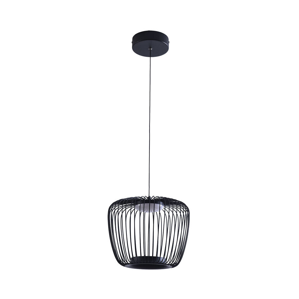 

Светильник светодиодный подвесной Arte Lamp Flare 3000К 12 Вт 2 кв.м черный IP20 (A3529SP-12BK)
