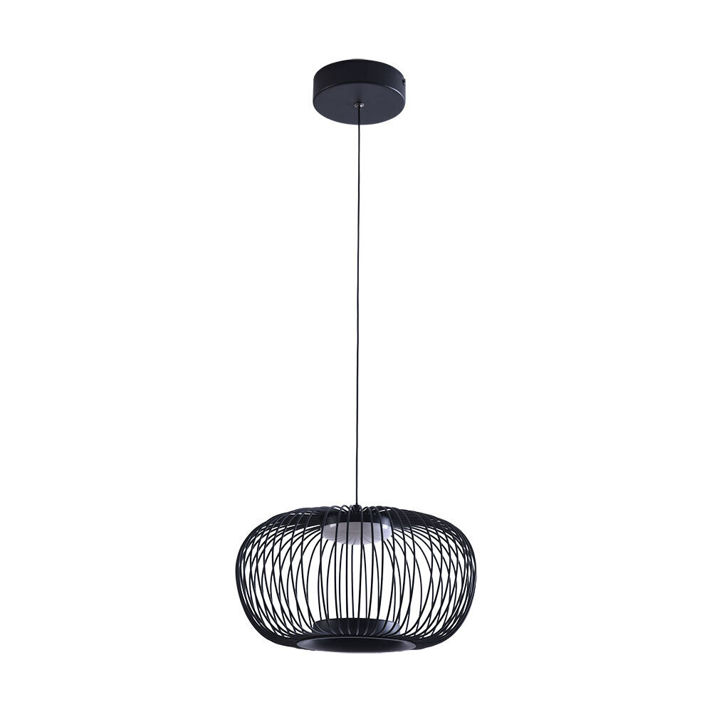 

Светильник светодиодный подвесной Arte Lamp Flare 3000К 12 Вт 2 кв.м черный IP20 (A3527SP-12BK)