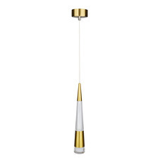 Светильник светодиодный подвесной Arte Lamp Sabik 4000К 6 Вт 1 кв.м медь IP20 (A6576SP-1PB)