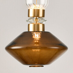 Светильник светодиодный подвесной Arte Lamp Fiorato 3000К 10 Вт 2 кв.м медь IP20 (A2442SP-11PB) - фото 2