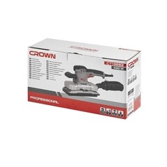 Шлифмашина вибрационная электрическая Crown CT13682 430 Вт 115х280 мм - фото 2