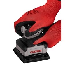 Шлифмашина вибрационная электрическая Crown CT13679 260 Вт 115х140 мм - фото 3