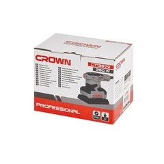 Шлифмашина вибрационная электрическая Crown CT13679 260 Вт 115х140 мм - фото 2
