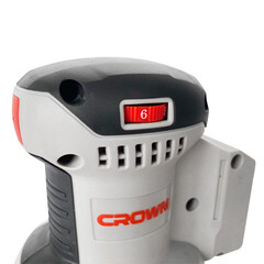 Шлифмашина эксцентриковая аккумуляторная Crown CT23011HX 20 В d125 мм без АКБ и ЗУ - фото 6