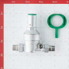 Редуктор давления Far 1/2 НР(ш) мембранный с отверстием под манометр (FA 2810 12) - фото 5
