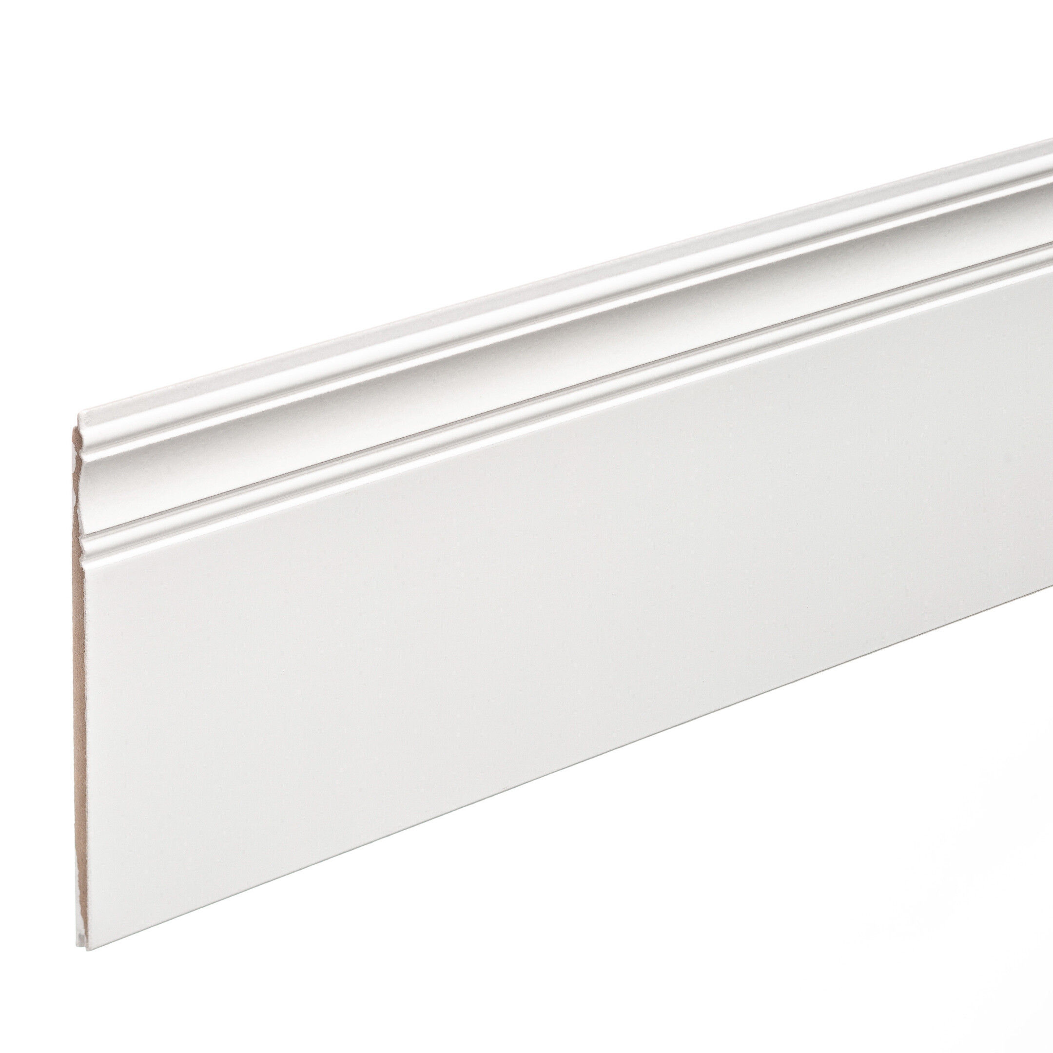 

Панель МДФ белая эмаль Wain 07 2700х153х6 мм Стильный Дом 0,413 кв.м, Белый