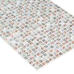 Панель ПВХ 960х480х3 мм цифровая печать Grace коллаж серый 0,46 кв.м - фото 1