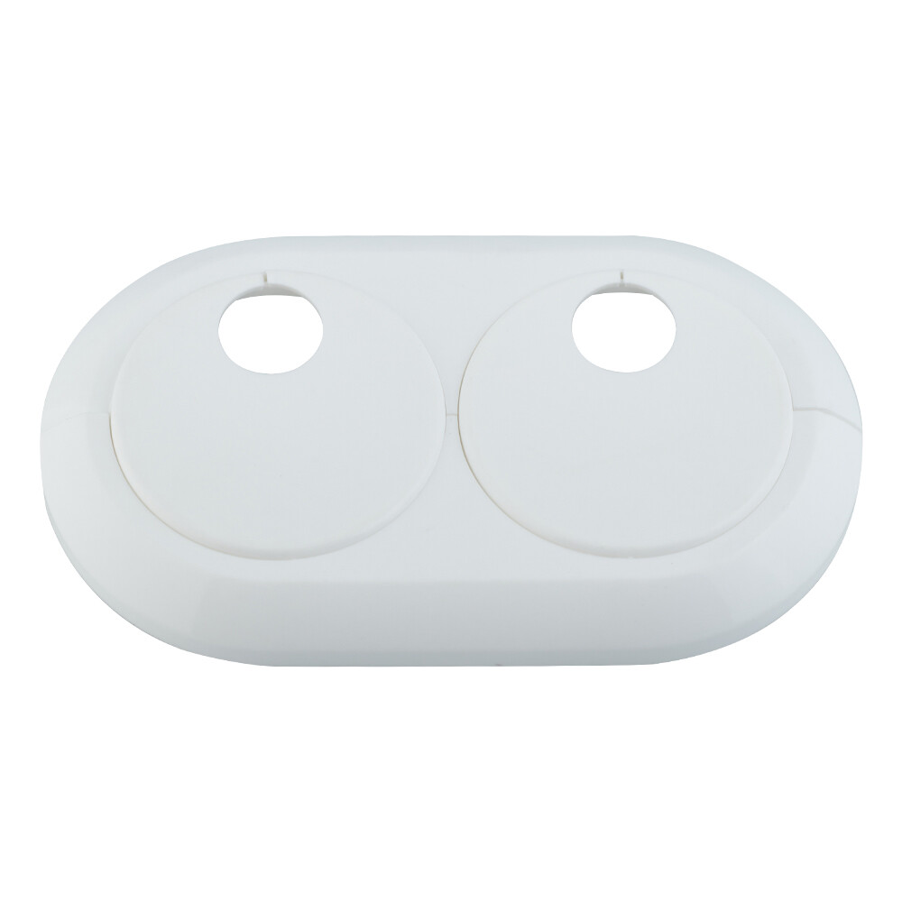 Изображение товара Двойной отражатель MCH d15 мм с эксцентриковой накладкой белый пластиковый