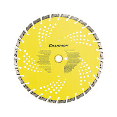 Диск алмазный по бетону Champion Heavyсut Pro 350x25,4x10 мм сегментный сухой рез (C1602) - фото 3