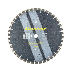 Диск алмазный по асфальту Champion Asphalt Runner Pro 350x25,4x10 мм турбосегментный мокрый рез (C1614) - фото 1