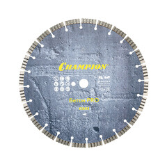 Диск алмазный по бетону Champion Concrete Crunch Pro 350x25,4x12 мм сегментный мокрый/сухой рез (C1603) - фото 1