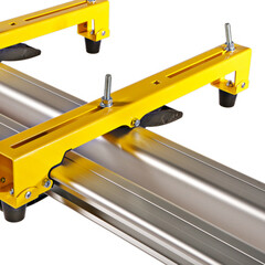 Стол для торцовочной пилы Hanskonner 112-265x76.5x86-97 см - фото 10