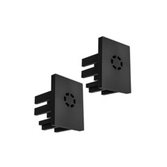 Изображение товара Заглушка для магнитного шинопровода Arte Lamp Presto-Accessories черная (2 шт.) (A622006E)