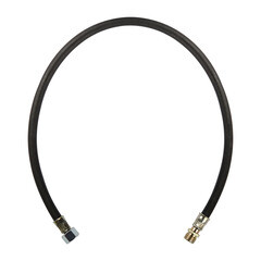 Шланг для газа резиновый 1/2 ВР(г) х 1/2 НР(ш) 87 см черный - фото 2