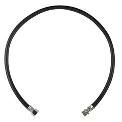 Шланг для газа резиновый 1/2 ВР(г) х 1/2 НР(ш) 100 см черный - фото 3