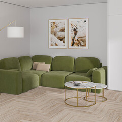 Плитка кварцвиниловая Alta Step Encanto тоскана замковая 1,27 кв.м 4,3 мм с фаской елка - фото 3