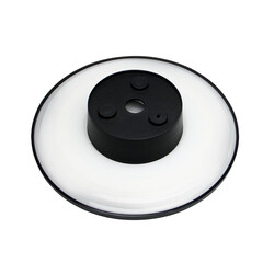 Светильник светодиодный садово-парковый накладной Arte Lamp Nimbo черный 220 мм 3000-6500К 15 Вт IP65 (A3415AL-1BK) - фото 5