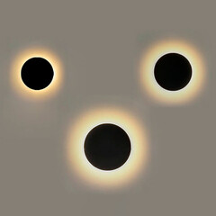 Светильник светодиодный садово-парковый накладной Arte Lamp Nimbo черный 120 мм 3000-6500К 9 Вт IP65 (A3409AL-1BK) - фото 2