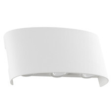 Светильник светодиодный фасадный настенный Arte Lamp Bosto белый 75 мм 4200К 6 Вт IP65 (A3122AL-6WH)