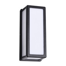 Светильник фасадный настенный Arte Lamp Alphard черный 260 мм E27 20 Вт IP54 (A8526AL-1BK)