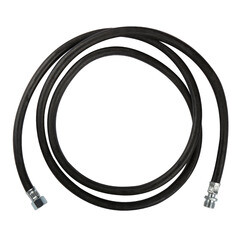 Шланг для газа резиновый 1/2 ВР(г) х 1/2 НР(ш) 250 см черный - фото 3