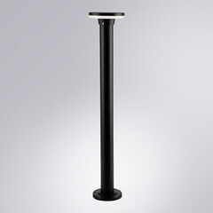 Светильник светодиодный садово-парковый Arte Lamp Amsterdam черный 800 мм 4000К 12 Вт IP54 (A1213PA-1BK) - фото 2