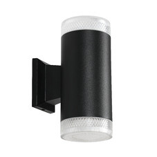 Светильник фасадный настенный Arte Lamp Piautos черный 210 мм GX53 30 Вт IP54 (A1926AL-2BK)