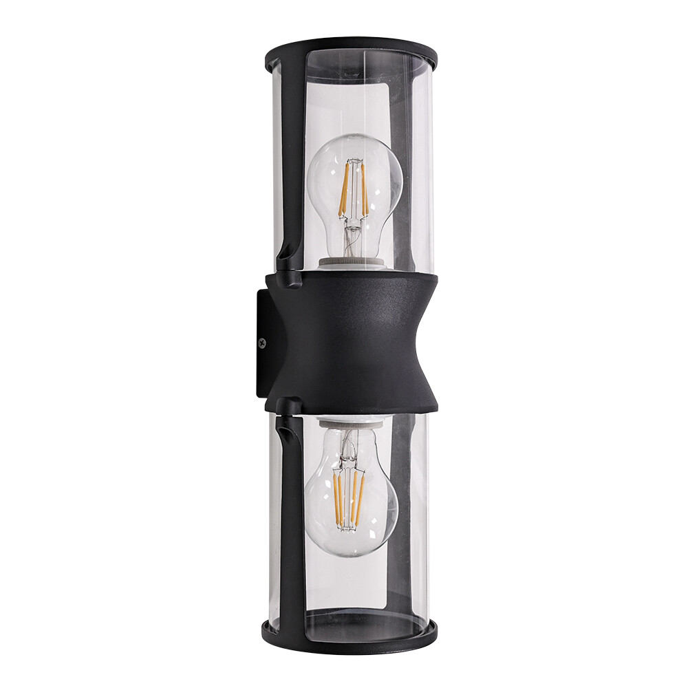 

Светильник садово-парковый настенный Arte Lamp Minchir черный 360 мм E27 120 Вт IP65 (A8306AL-2BK)