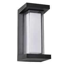 Светильник светодиодный фасадный настенный Arte Lamp Ulysses черный 260 мм 4000К 12 Вт IP54 (A8510AL-1BK)
