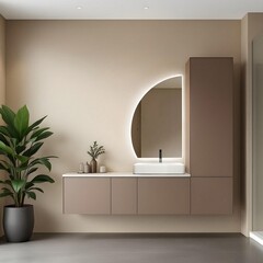 Зеркало с подсветкой фигурное 70х110 см бесконтактный сенсор Abber Teil (AG6504SL) - фото 2