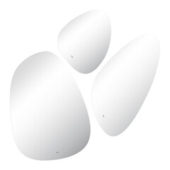 Зеркало с подсветкой фигурное 110 см бесконтактный сенсор Abber Teil (AG6503S) - фото 1