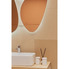 Зеркало с подсветкой фигурное 110 см бесконтактный сенсор Abber Teil (AG6503S) - фото 3