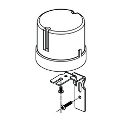 Фотореле Duwi FR-02 IP44 230 В белый (25872 8) - фото 2