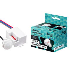 Датчик движения встраиваемый Duwi DV-03 IP20 230 В 360 градусов до 6 м белый (25820 9) - фото 3