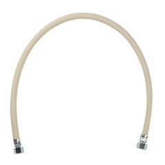 Шланг для газа ПВХ армированный 1/2 ВР(г) х 1/2 ВР(г) 80 см белый - фото 3