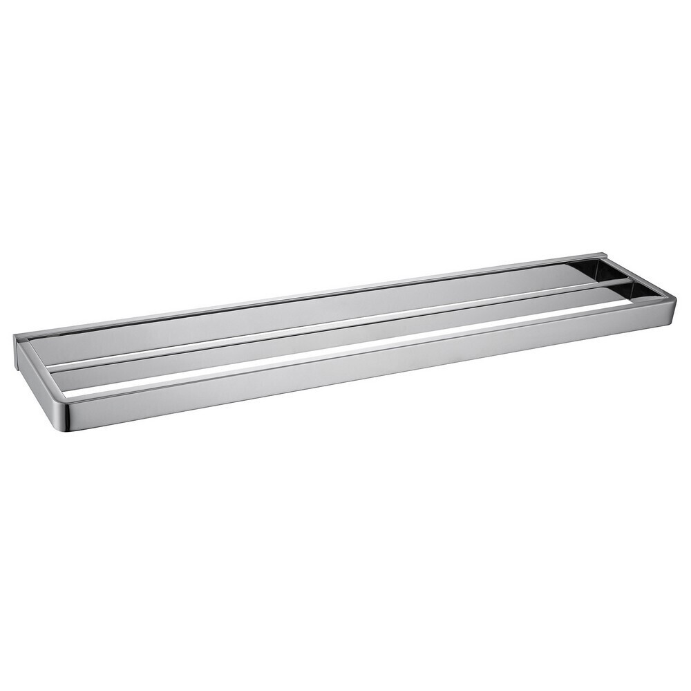 

Полотенцедержатель Abber Westen 600 мм двойной на шуруп нержавеющая сталь хром (AA1756)