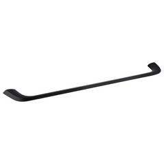 Изображение товара Полотенцедержатель Abber Nord 600 мм на шуруп нержавеющая сталь черный матовый (AA1552B)