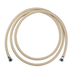 Шланг для газа ПВХ армированный 1/2 ВР(г) х 1/2 ВР(г) 300 см белый - фото 2