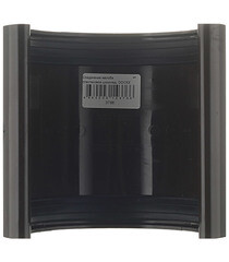 Соединение желоба Docke Lux пластиковое d140 мм шоколад RAL 8019 - фото 5