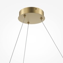 Люстра светодиодная подвесная Maytoni Curve 31 Вт 2600-3500К 15,5 кв.м (MOD242PL-L33BSK) - фото 7