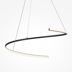 Люстра светодиодная подвесная Maytoni Curve 31 Вт 3000-4000К 15,5 кв.м (MOD242PL-L33BK) - фото 7