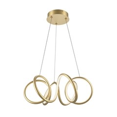 Изображение товара Люстра светодиодная подвесная Maytoni Curve 52 Вт 2600-3500К 26 кв.м (MOD241PL-L60BSK)