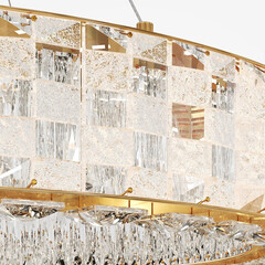 Люстра светодиодная подвесная Maytoni Castello 56 Вт 3000К 28 кв.м (MOD336PL-L130G3K) - фото 5