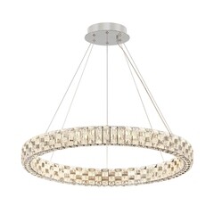 Изображение товара Люстра светодиодная подвесная Maytoni Castello 40 Вт 3000К 20 кв.м (MOD335PL-L40CH3K)