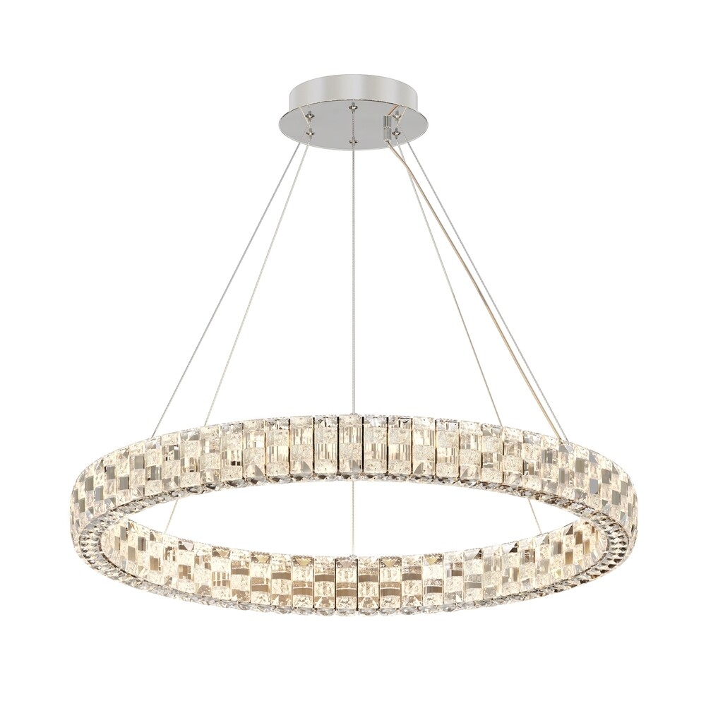 

Люстра светодиодная подвесная Maytoni Castello 40 Вт 3000К 20 кв.м (MOD335PL-L40CH3K)