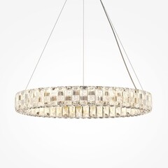 Люстра светодиодная подвесная Maytoni Castello 30 Вт 3000К 15 кв.м (MOD335PL-L30CH3K) - фото 2